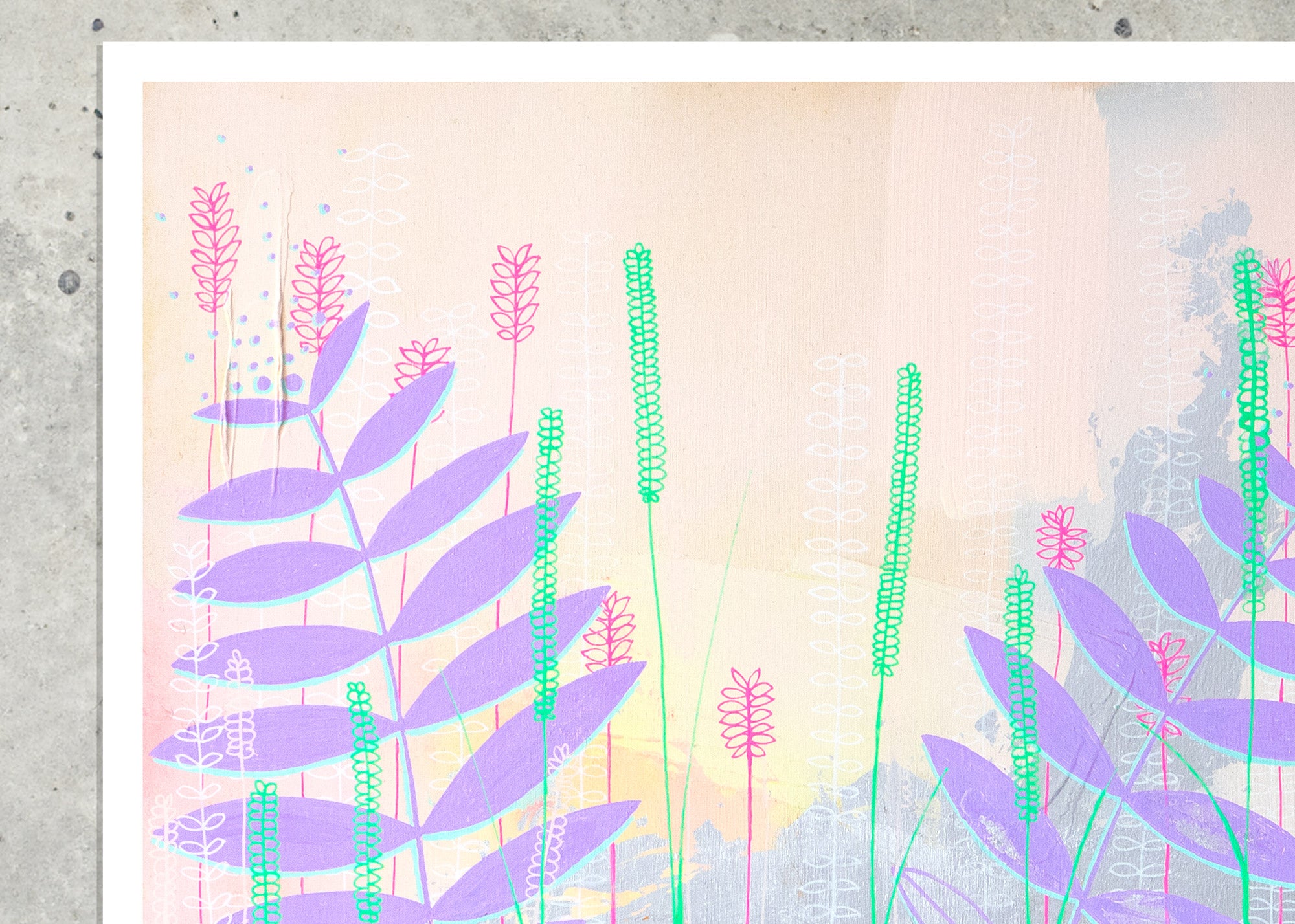 Festival Season framed print – Jo Conlon Art